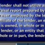 Banks, Servicers and Lenders Should Be Barred from Having Ownership Interest in an AMC