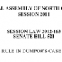 NC BPO Legislation